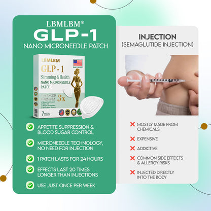【Final Hours Promotion‼️ Limited Stock🔥】LBMLBM™ NIDDK-Tirzepatide Slimming & Health NANO MICRONEEDLE PATCH🇺🇸👨‍⚕️ (Zero Pain, 24/7 Release | Lose Weight FAST | Sugar Control Boost) 🎁