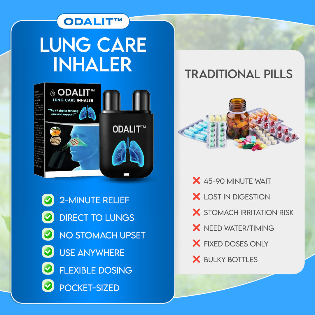 ✅Official Store: ODEIUN™ Herbal Lung Detox Inhaler 👑 (💝 Effectively relieves cough, wheezing, shortness of breath, phlegm, nasal congestion, bronchitis, allergy symptoms, and lung discomfort 💝)