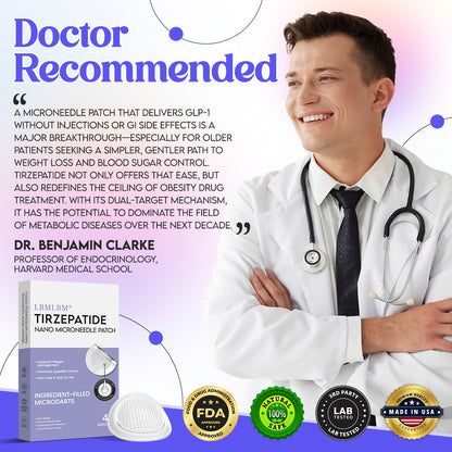 LBMLBM® Nano Patch 🇺🇸 | GLP-1 + NAD+ | 24/7 Fat Burn, No Injections, No Pain!