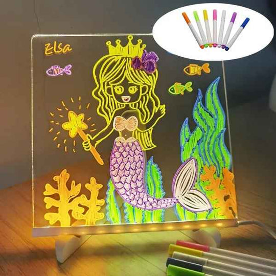 Creative LED Drawing Board for Kids - Mess-Free Fun ✨