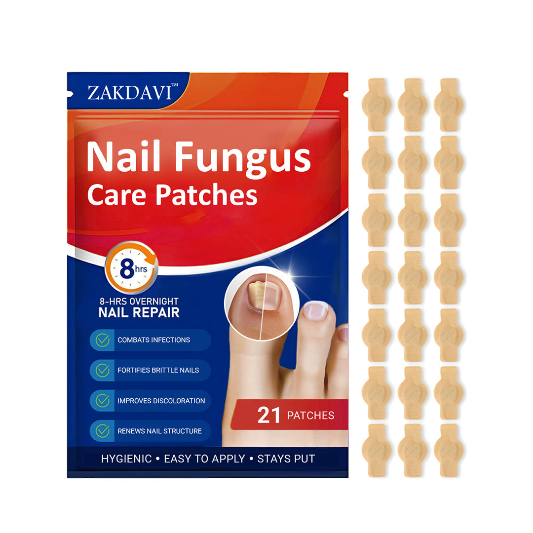 Zakdavi™ Anti-Fungal Nail Repair Patches — Say Goodbye to Nail Fungus in Days! 💅