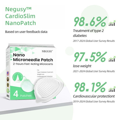 🔥Negusy™ CardioSlim NanoPatch — Painless and Long-Lasting, Helping You Easily Overcome Diabetes, Obesity, and Cardiovascular Issues!