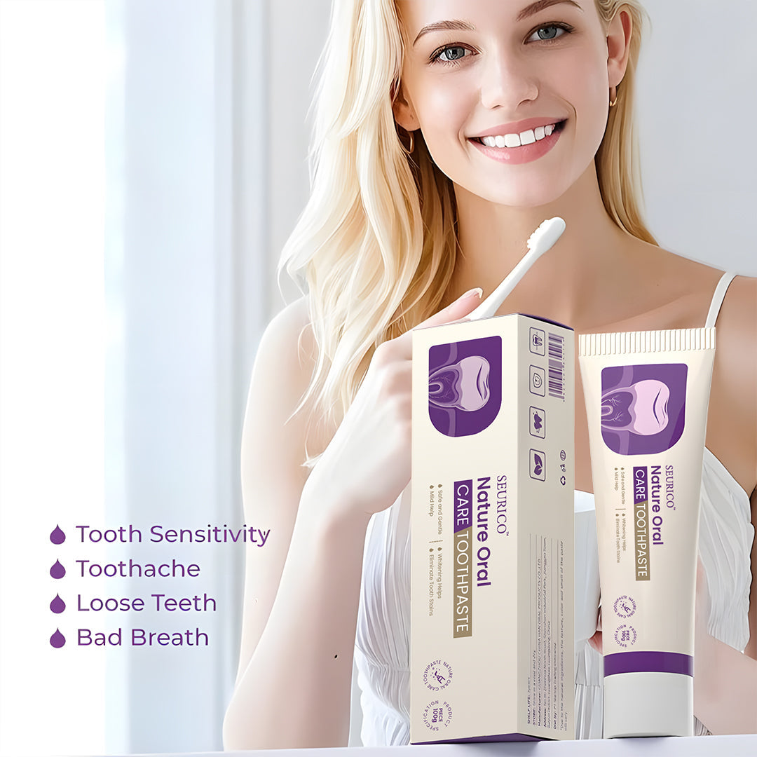 Seurico™ PureNature Oral Care Toothpaste🌿✔ Sensitive-Friendly ❤️