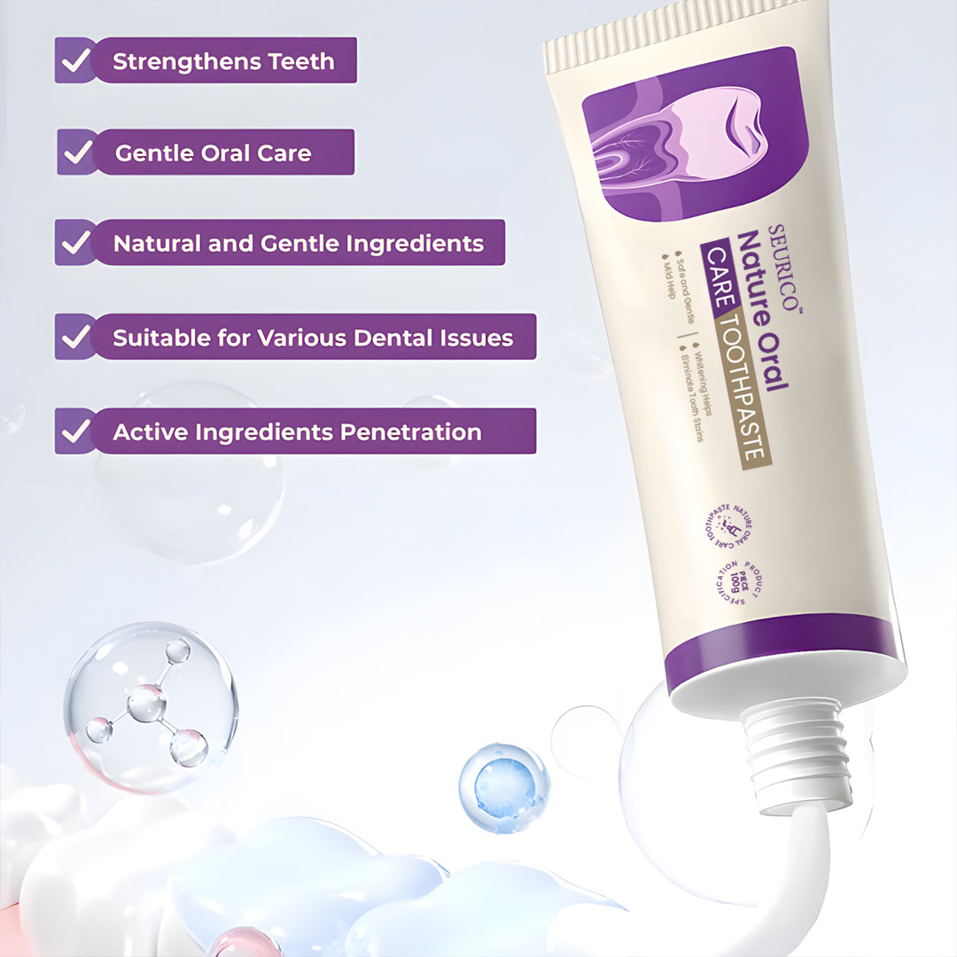 Seurico™ PureNature Oral Care Toothpaste🌿✔ Sensitive-Friendly ❤️