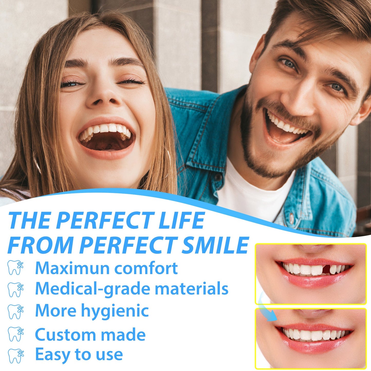Seurico™ Instant Tooth Repair Gel – No Drills, No Pain, Fast at Home Fix!