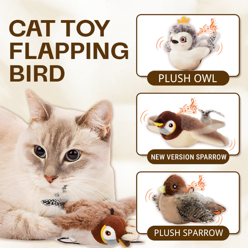 HyperFlap™ Cat Toy Flapping Bird