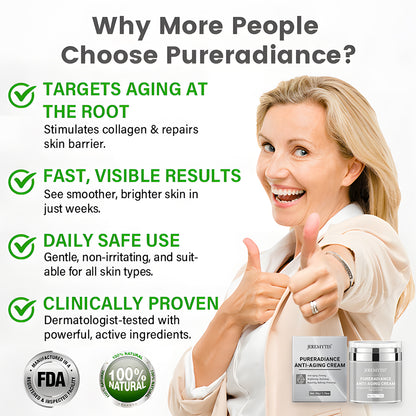 JEREMYTIS™ PureRadiance Anti-Aging Cream – Smooth Wrinkles, Brighten Skin & Restore Youthful Glow