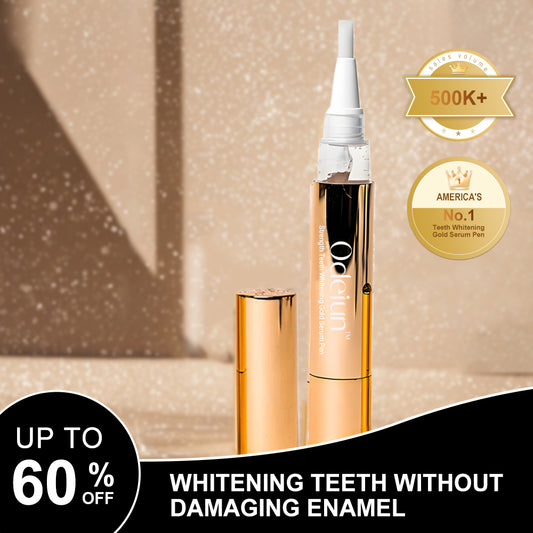 Odeiun™ Gold Teeth Whitening Serum Pen – Luxury Whitening, Dentist-Level Results