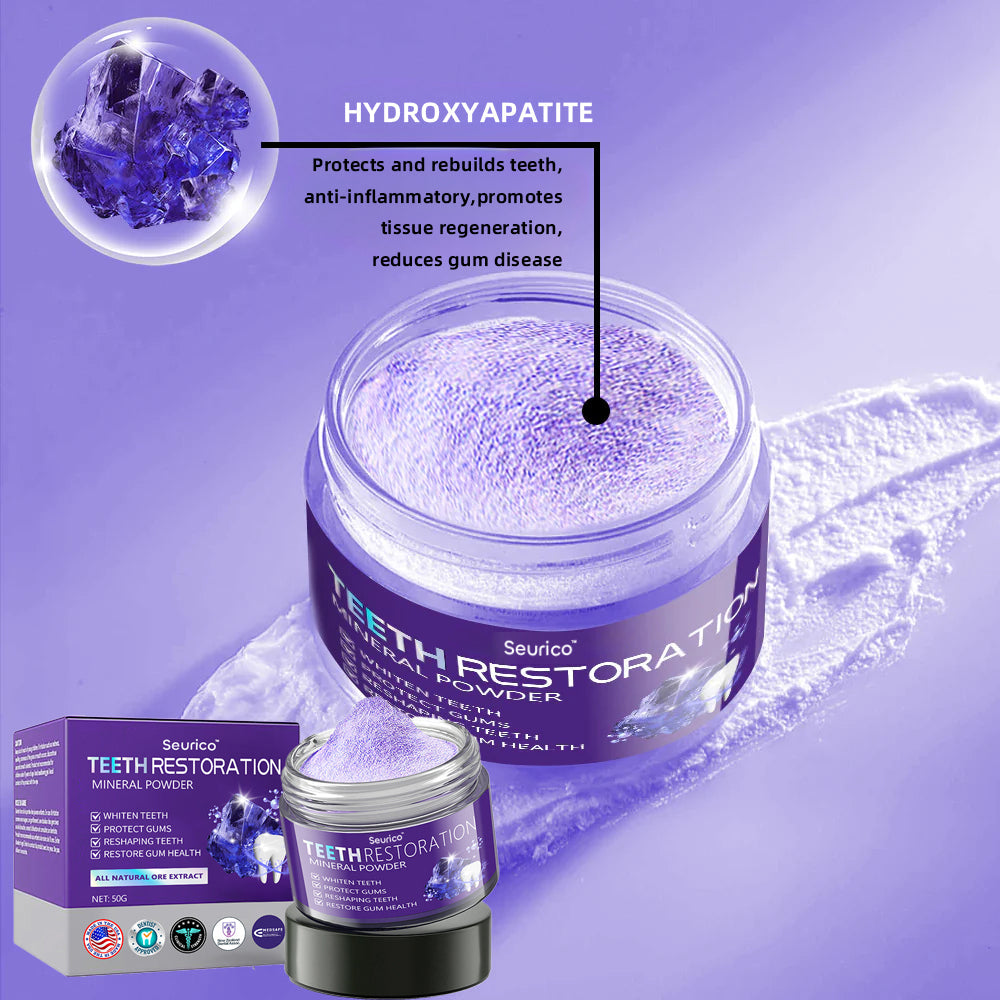 TeethRestoration Mineral Powder🦷(ADA recommended) 🎁Flash Sale - Don’t Miss Out
