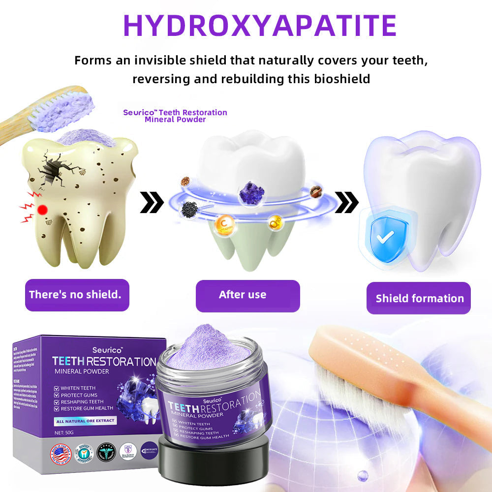 TeethRestoration Mineral Powder🦷(ADA recommended) 🎁Flash Sale - Don’t Miss Out