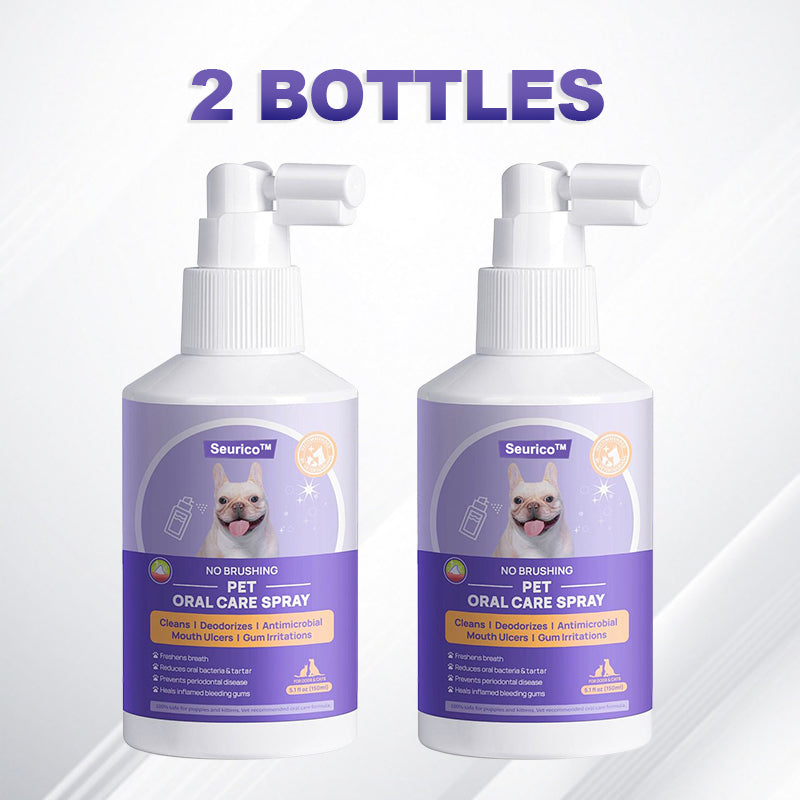 🔥Seurico™ Teeth Cleaning Spray with Oral Probiotics for Dogs & Cats