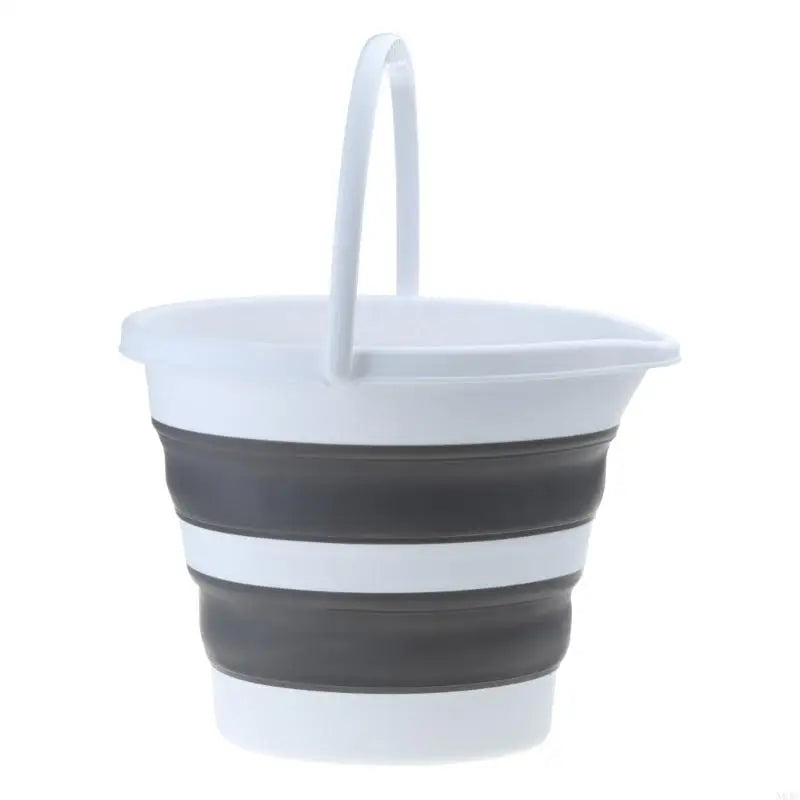 N84C Collapsible Water Bucket Foldable Round Tub for House Cleaning Space Saving Outdoor Waterpot for Garden Portable Fishing