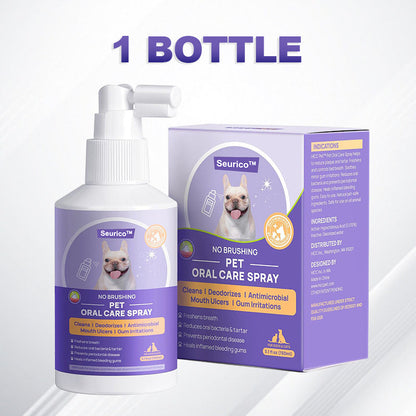 🔥Seurico™ Teeth Cleaning Spray with Oral Probiotics for Dogs & Cats