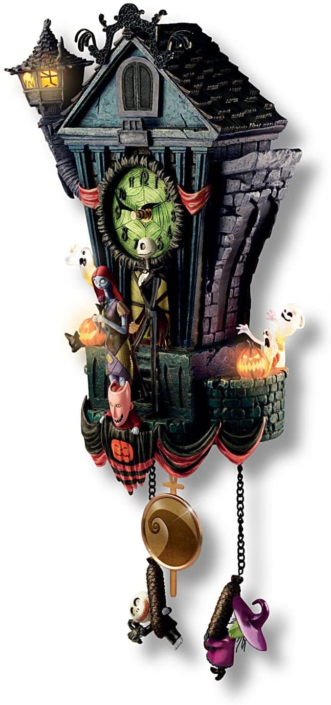 🎃 HallowClock - Halloween Wall Clock ⏰ Nightmare Before Christmas Collectible 👻
