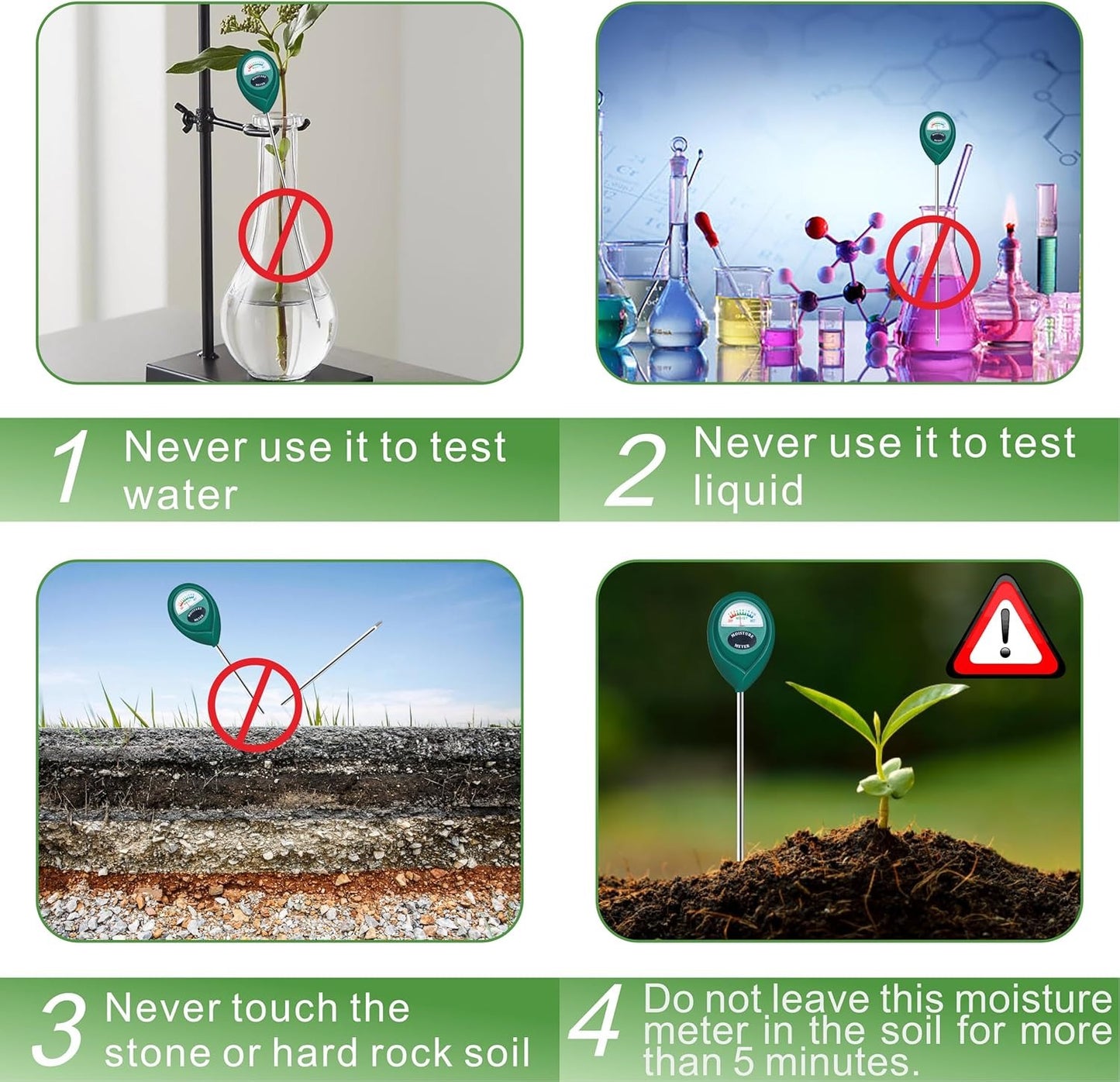 🌟 Hot Sale! 🌱 Precision Soil Moisture Meter – Instant, Accurate, Easy-to-Use for Healthier Plants
