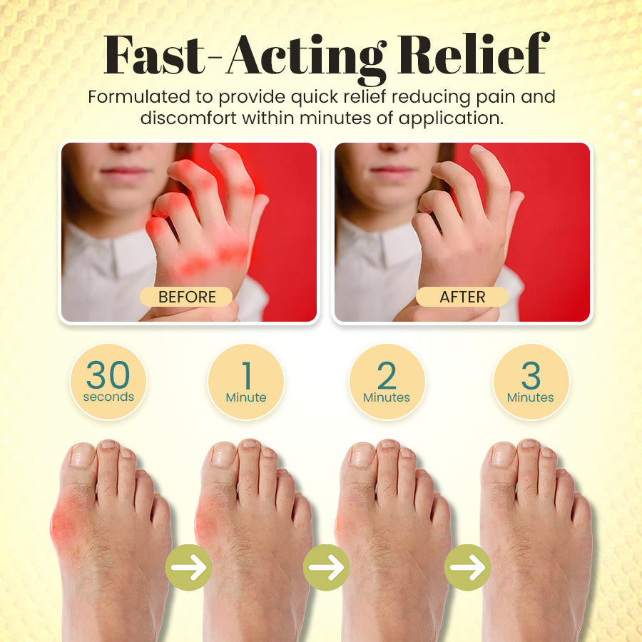 🐝 Negusy™ Bee Venom Professional Care Gel – Fast-Acting Relief for Joints & Muscles 💪✨