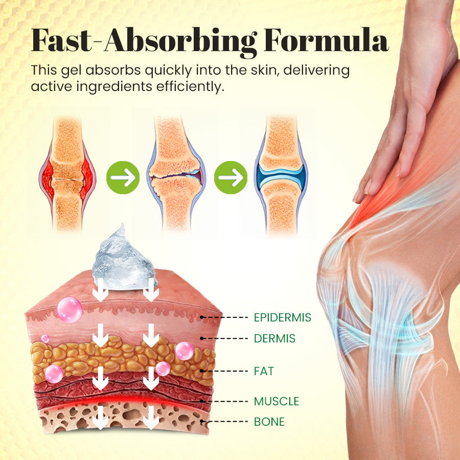 🐝 Negusy™ Bee Venom Professional Care Gel – Fast-Acting Relief for Joints & Muscles 💪✨