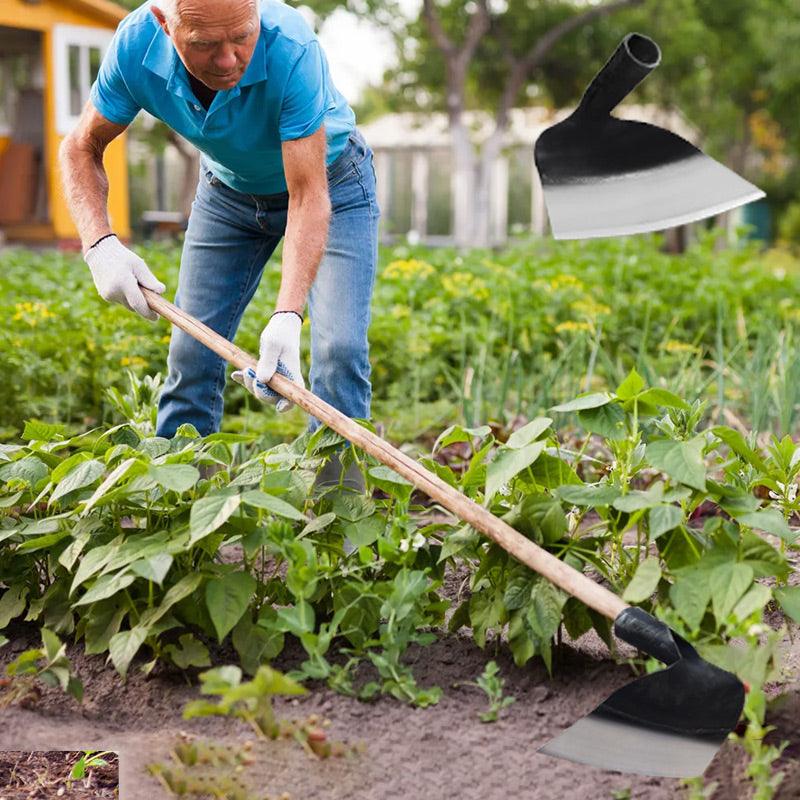 🌿Hot Sale! 🍃Heavy-Duty Steel Farm Gardening Weeding Hoe Head – Available in 21cm (8.27 in) & 28.5cm (11.22 in) Sizes