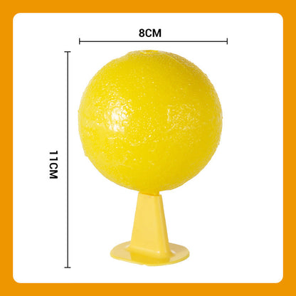 ✨2025 Hot Sale⌛🔥Sticky Fruit Fly Trap Ball with Stand & LED