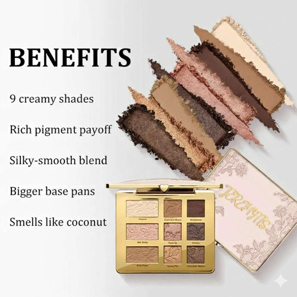 JEREMYTIS™ Natural Eye Shadow Palette✨ Multi-Color Matte & Shimmer Set 🌸